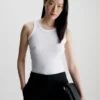 Calvin Klein Slim Ribbed Tank Top -Everywear Shop K20K206039 YAF main