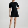 Calvin Klein Relaxed Flared Dress -Everywear Shop K20K206249 BEH main