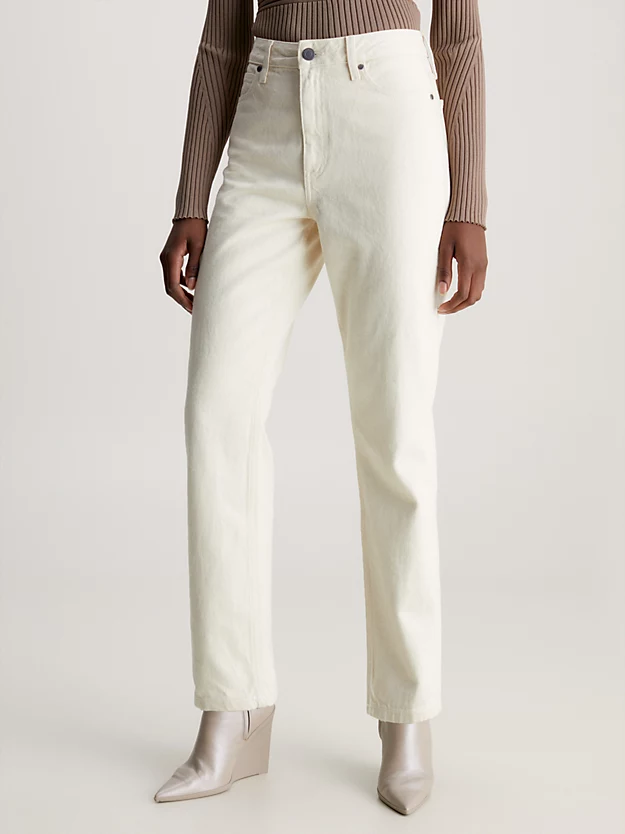 Calvin Klein High Rise Tapered Jeans 3 Calvin Klein High Rise Tapered Jeans