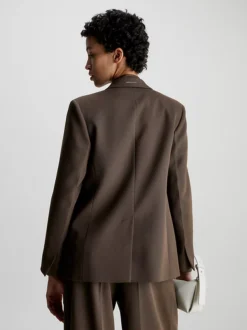 Calvin Klein Wool Twill Blazer -Everywear Shop K20K206715 GWY alternate2