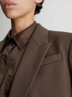 Calvin Klein Wool Twill Blazer -Everywear Shop K20K206715 GWY alternate3