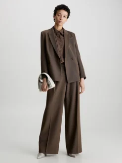 Calvin Klein Wool Twill Blazer -Everywear Shop K20K206715 GWY alternate4