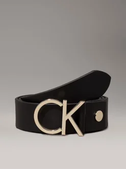 Calvin Klein Leather Logo Belt