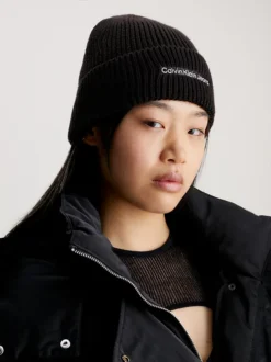 Calvin Klein Cotton Blend Beanie -Everywear Shop K60K610119 BDS alternate2