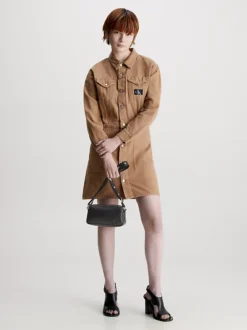 Calvin Klein Faux Leather Crossbody Bag -Everywear Shop K60K610326 BDS alternate1