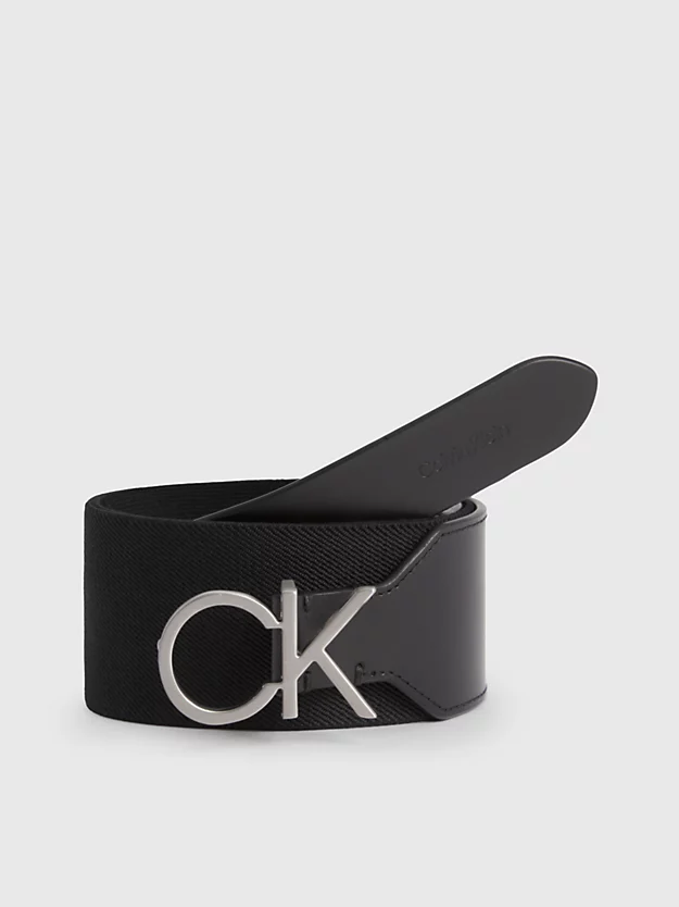 Calvin Klein Leather Logo Waist Belt 3 Calvin Klein Leather Logo Waist Belt