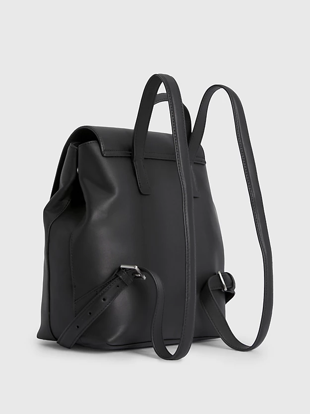 Calvin Klein Faux Leather Flap Backpack 6 Calvin Klein Faux Leather Flap Backpack - Image 4