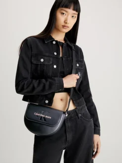 Calvin Klein Saddle Shoulder Bag -Everywear Shop K60K611223 01F alternate2