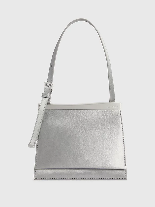 Calvin Klein Small Metallic Shoulder Bag 3 Calvin Klein Small Metallic Shoulder Bag