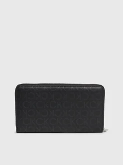 Calvin Klein Logo RFID Zip Around Wallet -Everywear Shop K60K611869 0GJ alternate2