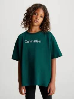 Calvin Klein 2 Pack Kids T-shirts - Modern Cotton -Everywear Shop KK0KK00100 0W9 alternate4