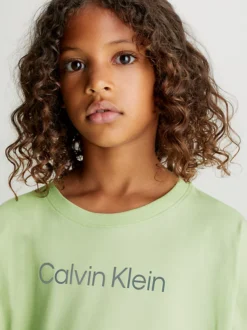 Calvin Klein 2 Pack Kids T-shirts - Modern Cotton -Everywear Shop KK0KK00100 0W9 alternate7