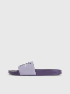 Calvin Klein Recycled Canvas Sliders 15 Calvin Klein Recycled Canvas Sliders -Everywear Shop YM0YM00061 VXX alternate6