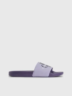 Calvin Klein Recycled Canvas Sliders