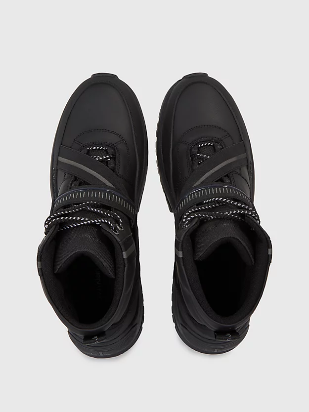 Calvin Klein Leather Hybrid Boots 5 Calvin Klein Leather Hybrid Boots - Image 3