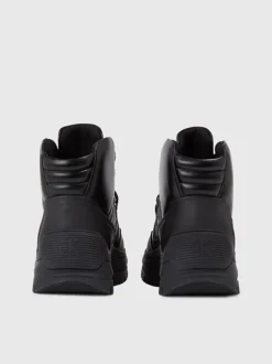 Calvin Klein Leather Hybrid Boots 11 Calvin Klein Leather Hybrid Boots -Everywear Shop YM0YM00753 00T alternate3
