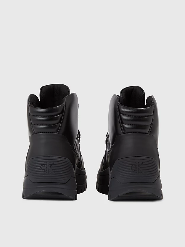 Calvin Klein Leather Hybrid Boots 6 Calvin Klein Leather Hybrid Boots - Image 4