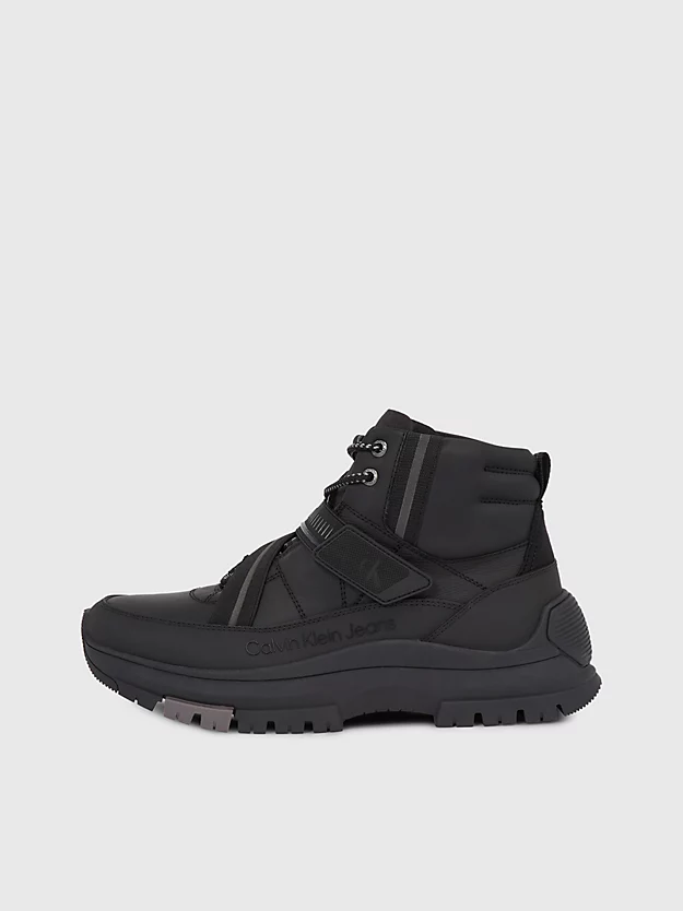 Calvin Klein Leather Hybrid Boots 8 Calvin Klein Leather Hybrid Boots - Image 6