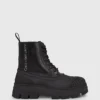 Calvin Klein Leather Platform Boots 1 Calvin Klein Leather Platform Boots -Everywear Shop YM0YM00814 0GT main