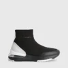 Calvin Klein Recycled High-Top Sock Trainers -Everywear Shop YW0YW00940 BDS main