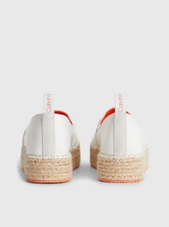 Calvin Klein Recycled Platform Espadrilles -Everywear Shop YW0YW00989 YBR alternate3