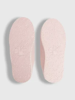 Calvin Klein Faux Shearling Slippers -Everywear Shop YW0YW01157 0J2 alternate4