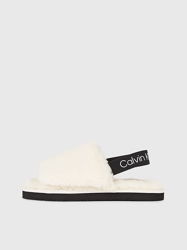 Calvin Klein Faux Fur Slippers 8 Calvin Klein Faux Fur Slippers - Image 6