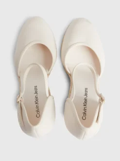 Calvin Klein Recycled Espadrille Wedge Sandals -Everywear Shop YW0YW01194 YBH alternate2