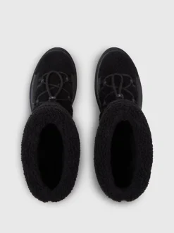Calvin Klein Faux Shearling Platform Snow Boots -Everywear Shop YW0YW01195 0GT alternate2