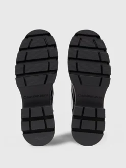 Calvin Klein Faux Leather Platform Boots -Everywear Shop YW0YW01265 0GT alternate4