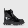 Calvin Klein Faux Leather Platform Boots -Everywear Shop YW0YW01265 0GT main