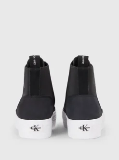 Calvin Klein Platform High-Top Trainers 11 Calvin Klein Platform High-Top Trainers -Everywear Shop YW0YW01270 BEH alternate3
