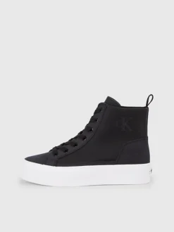 Calvin Klein Platform High-Top Trainers 13 Calvin Klein Platform High-Top Trainers -Everywear Shop YW0YW01270 BEH alternate5